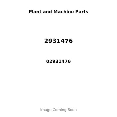 02931476 - GASKET SET - UPPER - 1 CYLINDER