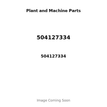504127334 - TURBOCHARGER ASSY