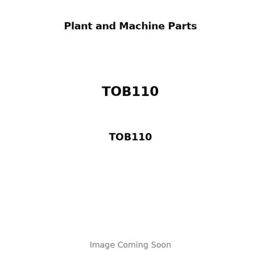 TOB110 - SOLENOID SWITCH