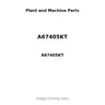 A67405KT - CLUTCH OVERHAUL KIT