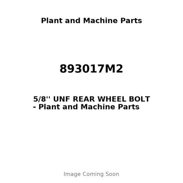 893017M2 - 5/8'' UNF REAR WHEEL BOLT