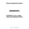 890982M1 - FAN BELT 12.5 x 1200
