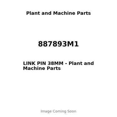 887893M1 - LINK PIN 38MM