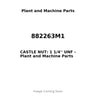 882263M1 - CASTLE NUT: 1 1/4'' UNF