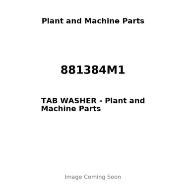 881384M1 - TAB WASHER