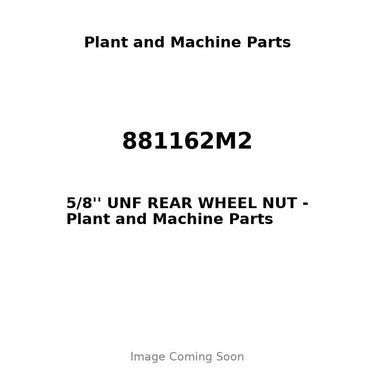 881162M2 - 5/8'' UNF REAR WHEEL NUT