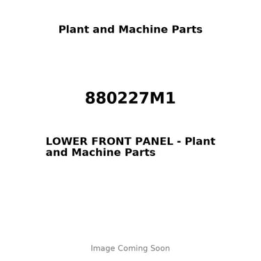 880227M1 - LOWER FRONT PANEL