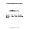 847416M1 - 11/16'' UNF REAR WHEEL STUD