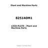 825140M1 - LOCK PLATE