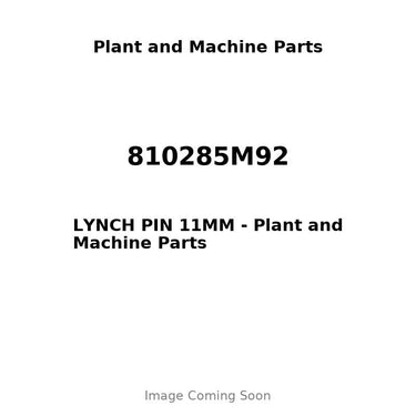 810285M92 - LYNCH PIN 11MM