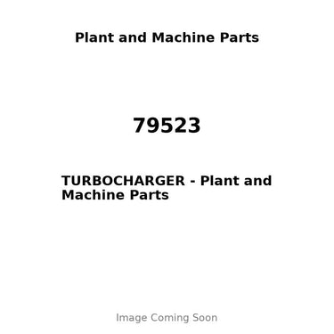 79523 - TURBOCHARGER