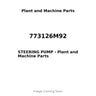 773126M92 - STEERING PUMP