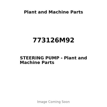 773126M92 - STEERING PUMP