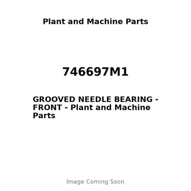746697M1 - GROOVED NEEDLE BEARING - FRONT