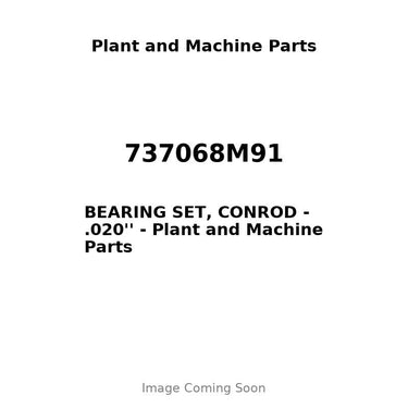 737068M91 - BEARING SET, CONROD - .020''