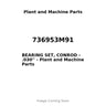 736953M91 - BEARING SET, CONROD - .030''