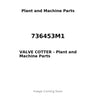 736453M1 - VALVE COTTER