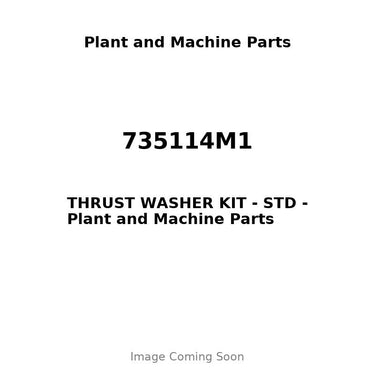 735114M1 - THRUST WASHER KIT - STD