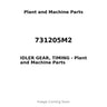 731205M2 - IDLER GEAR, TIMING