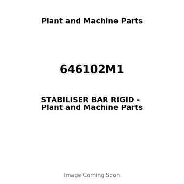 646102M1 - STABILISER BAR RIGID