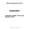 640010M1 - EXHAUST ELBOW