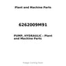 6262009M91 - PUMP, HYDRAULIC