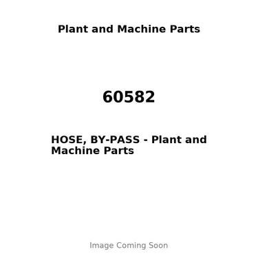 60582 - HOSE, BY-PASS