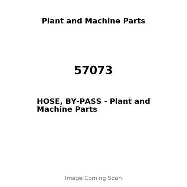 57073 - HOSE, BY-PASS
