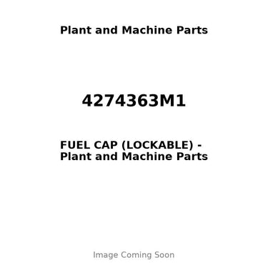 4274363M1 - FUEL CAP (LOCKABLE)