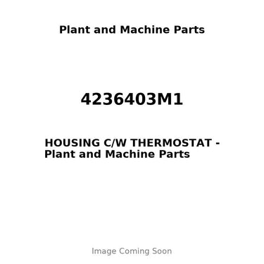4236403M1 - HOUSING C/W THERMOSTAT