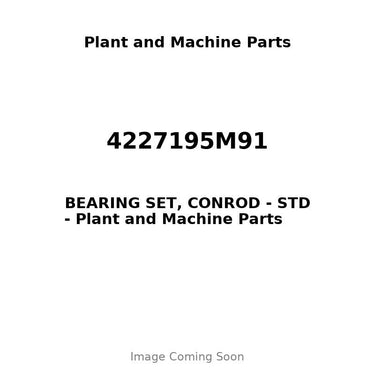 4227195M91 - BEARING SET, CONROD - STD