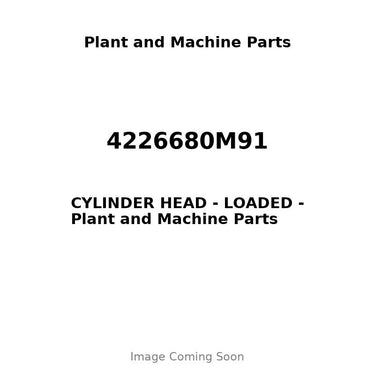 4226680M91 - CYLINDER HEAD - LOADED