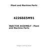 4226665M91 - INJECTOR ASSEMBLY