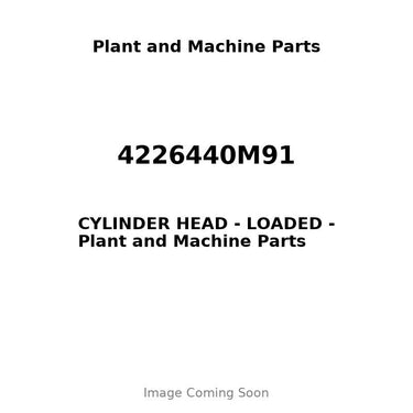 4226440M91 - CYLINDER HEAD - LOADED