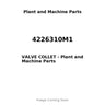 4226310M1 - VALVE COLLET