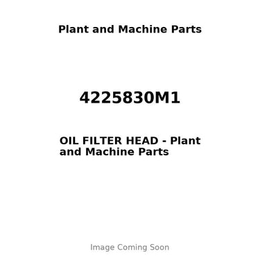 4225830M1 - OIL FILTER HEAD