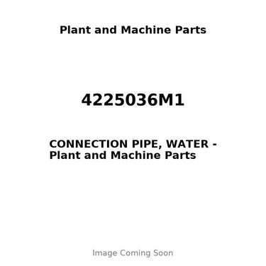 4225036M1 - CONNECTION PIPE, WATER