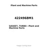 4224968M1 - GASKET, TURBO