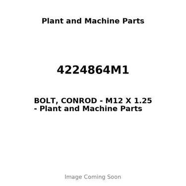 4224864M1 - BOLT, CONROD - M12 X 1.25