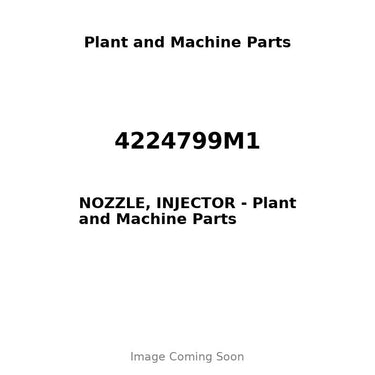 4224799M1 - NOZZLE, INJECTOR
