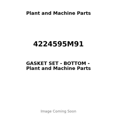 4224595M91 - GASKET SET - BOTTOM