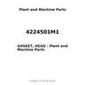 4224501M1 - GASKET, HEAD