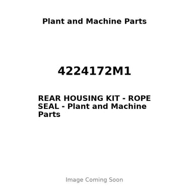 4224172M1 - REAR HOUSING KIT - ROPE SEAL