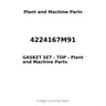 4224167M91 - GASKET SET - TOP