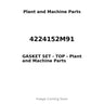 4224152M91 - GASKET SET - TOP