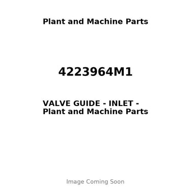 4223964M1 - VALVE GUIDE - INLET