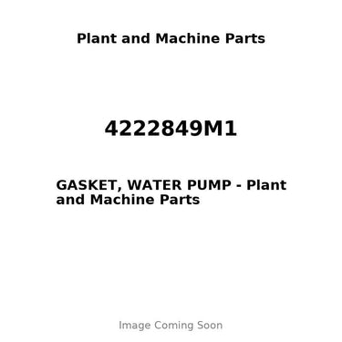 4222849M1 - GASKET, WATER PUMP