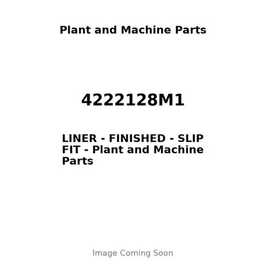 4222128M1 - LINER - FINISHED - SLIP FIT