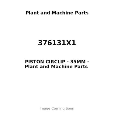 376131X1 - PISTON CIRCLIP - 35MM