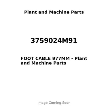 3759024M91 - FOOT CABLE 977MM